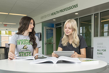 photo of students at the center for health professions