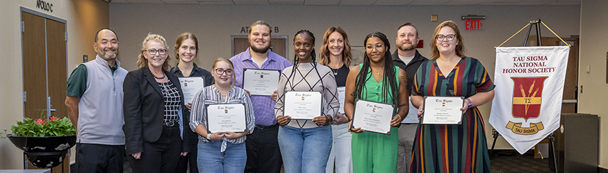 Tau Sigma National Honor Society Picture