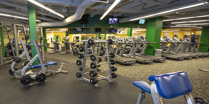 photo of the fitness center