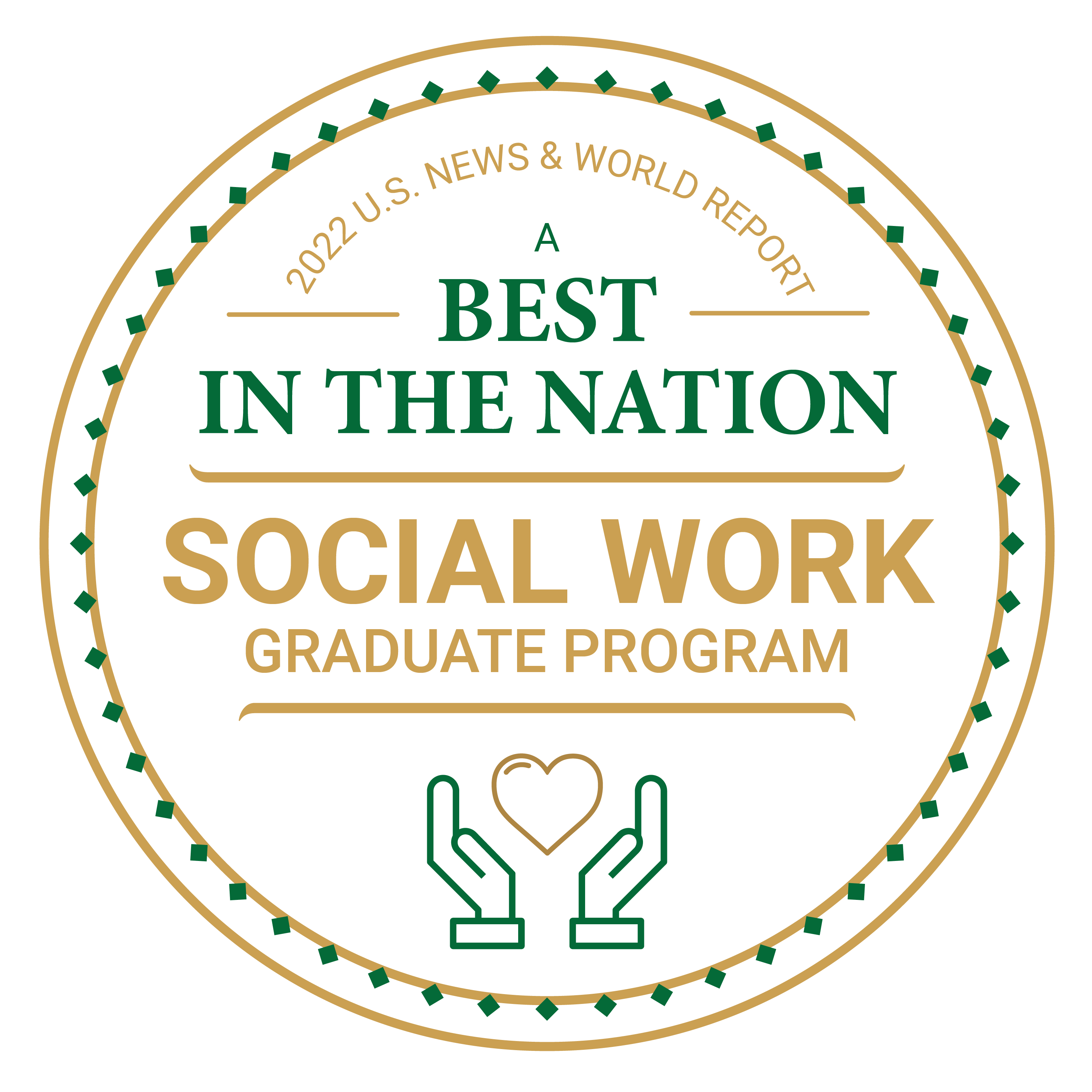 2022 U.S. News & World Report A Best in the Nation Social Work Graduate Program