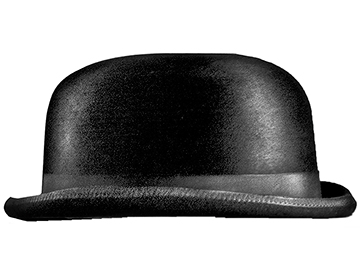 Wright brothers-inspired bowler hat