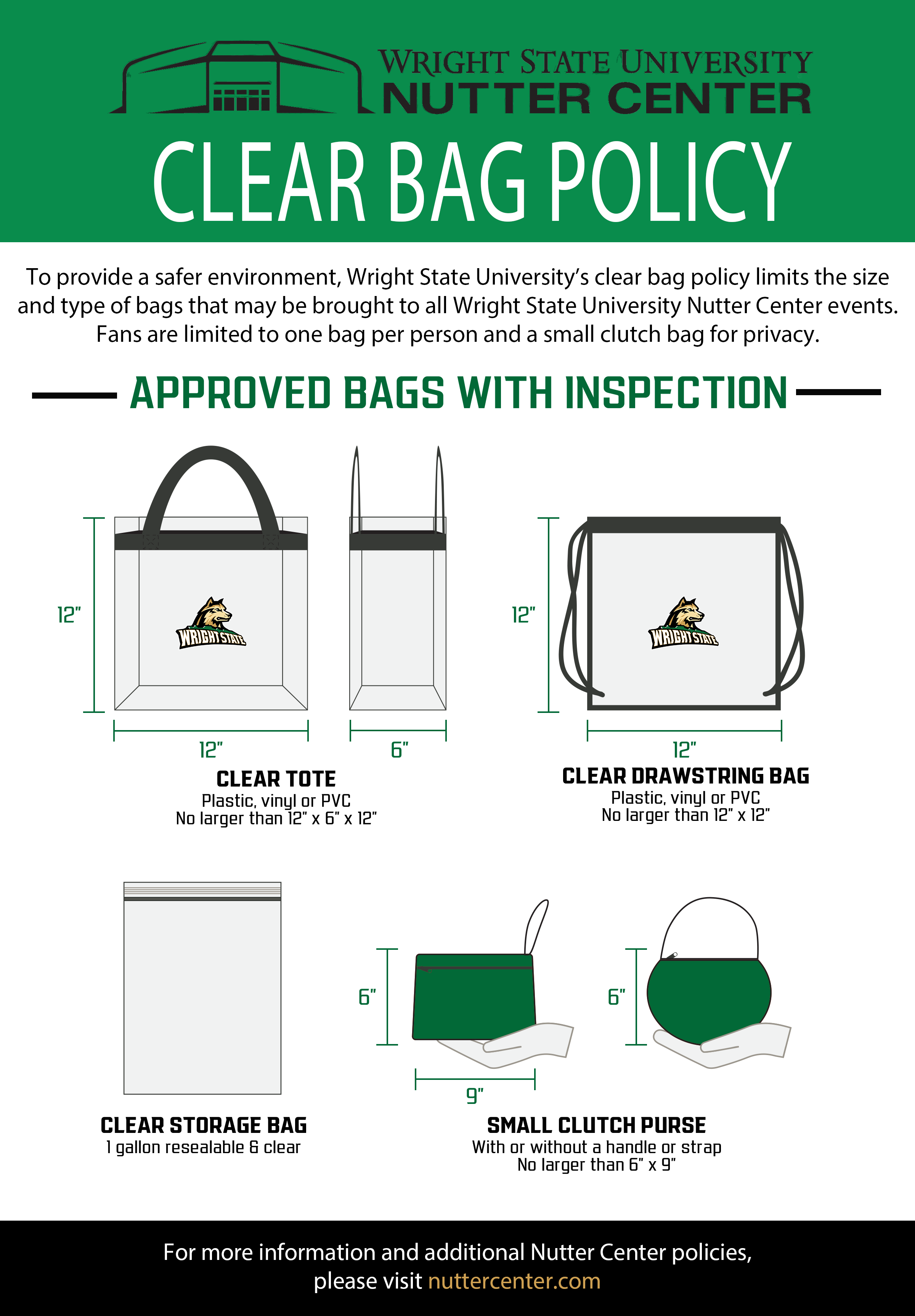 Clear Bag Inspection Graphic