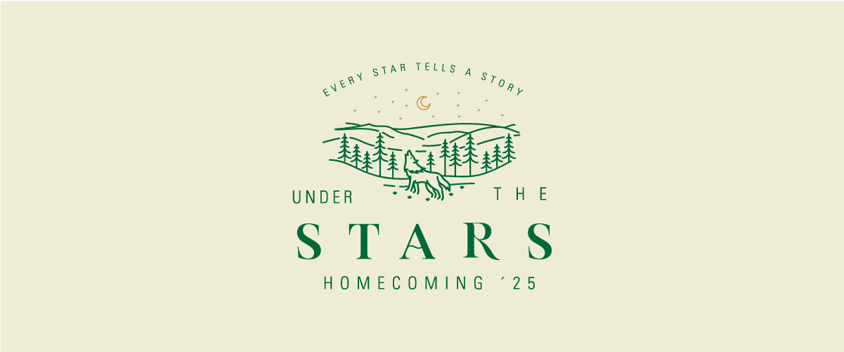 2025 wright state homecoming graphic every star tells a story under the stars