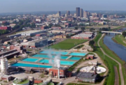 Dayton aerial shot