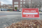 Polling place sign